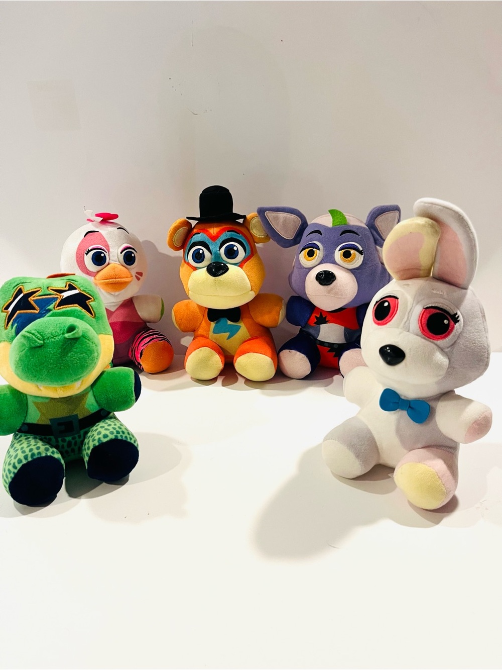 official Funko plush toys from the Five Nights at Freddy's: Security Breach ser